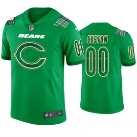 Tröjor Chicago Bears Custom Kelly gröna St. Patricks Day - Män